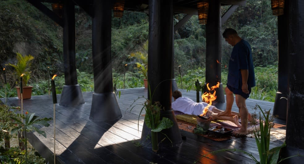Volcanic Stone Therapy at Anantara Golden Triangle – A Grounding Spa Ritual in Thailand